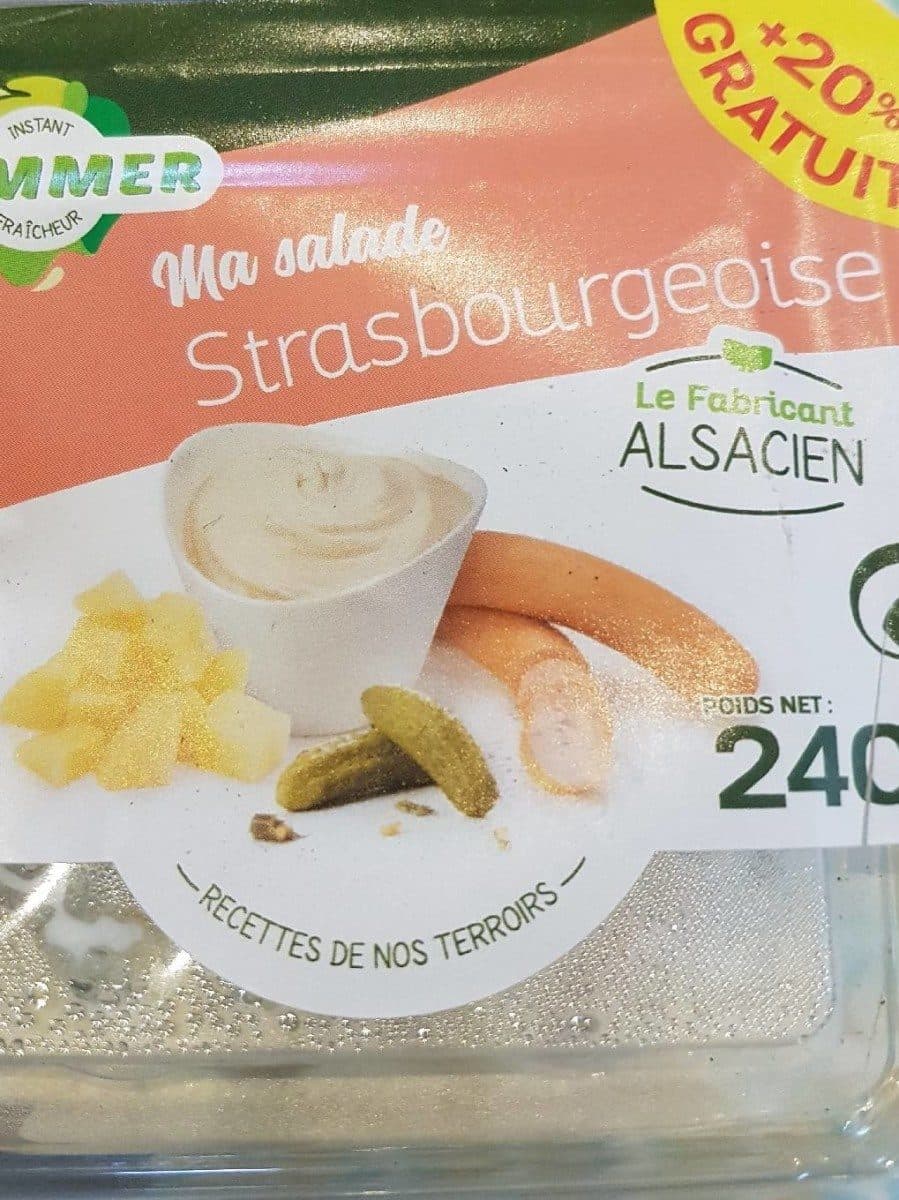 Open Food Facts Salade strasbourgeoise packshot