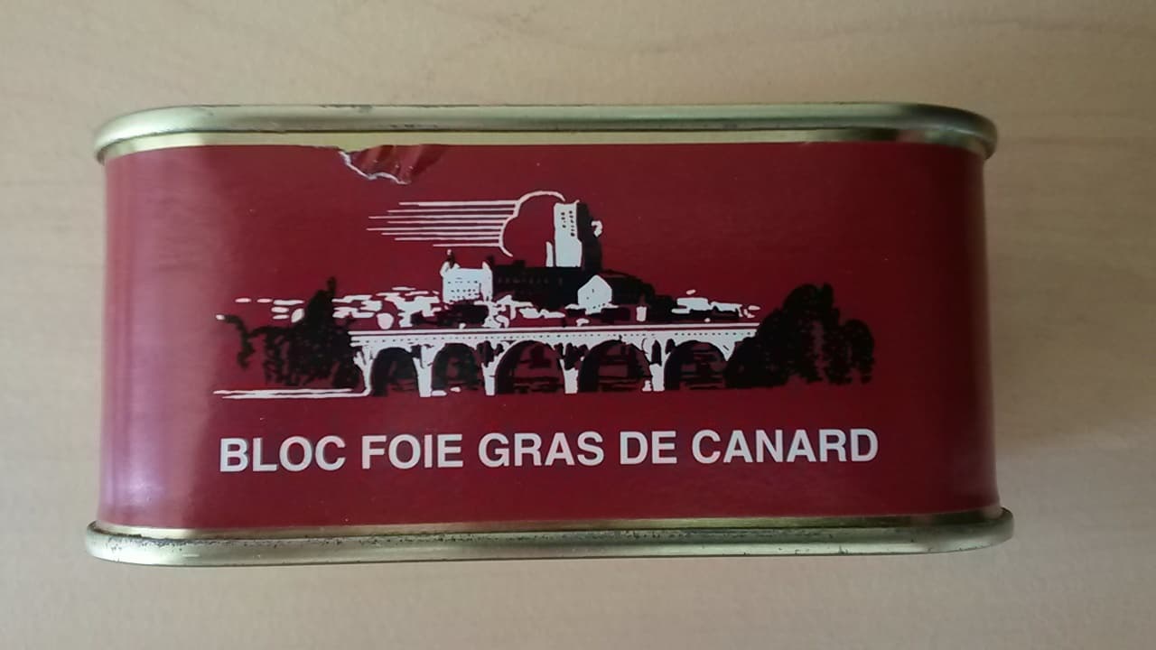 Alby foie gras Bloc de foie gras de canard packshot