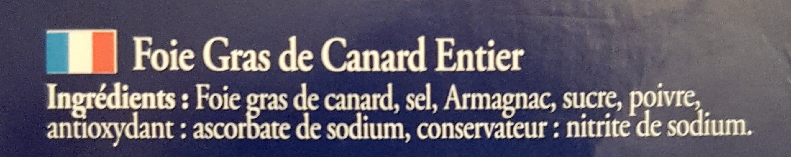 Toque Blanche Foie gras de canard entier packshot