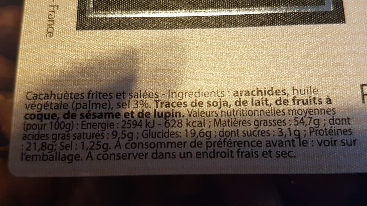 Le Temps des Cerises Cacahuètes rétro packshot