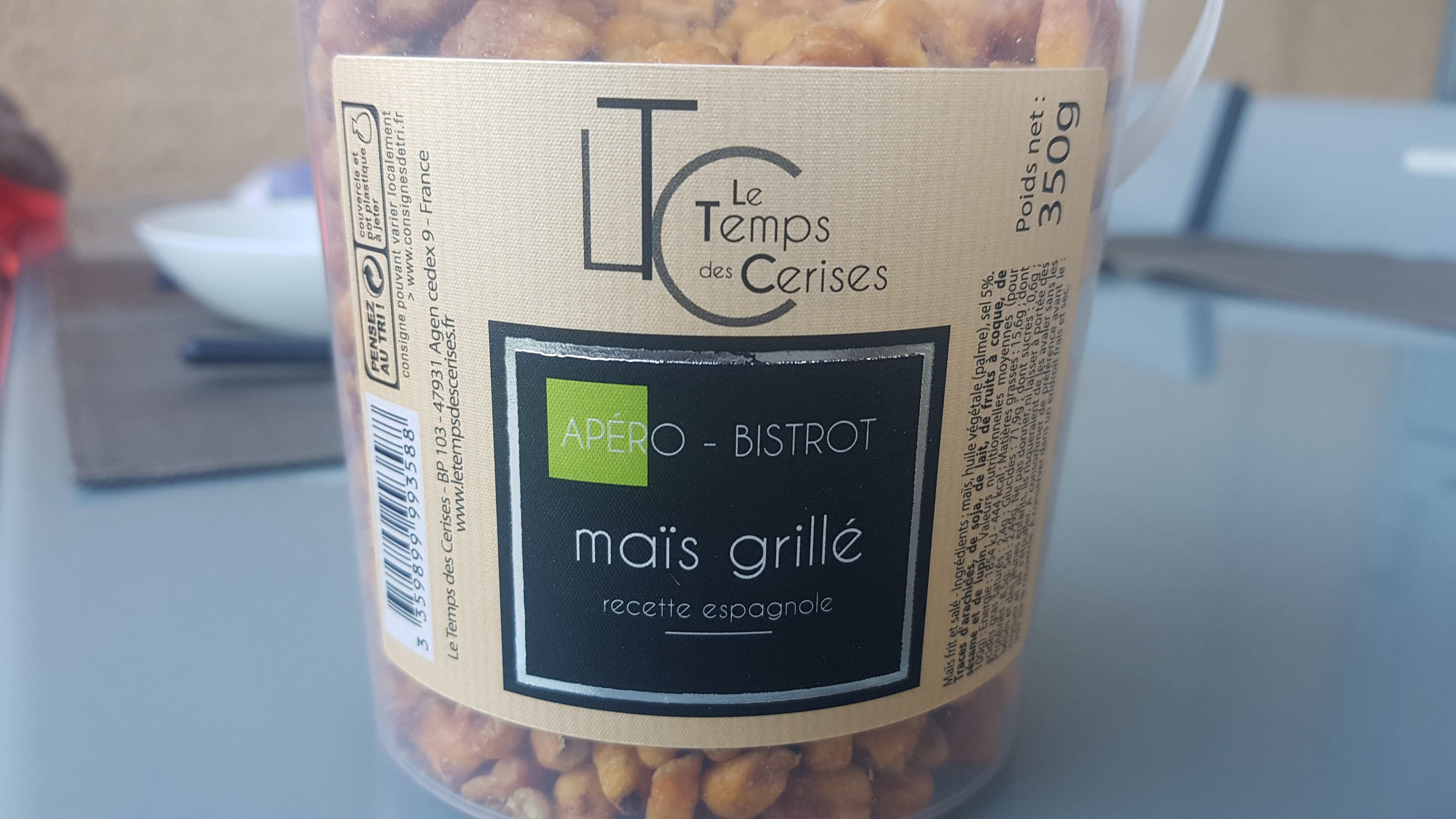 Le temps des cerises Mais grille packshot