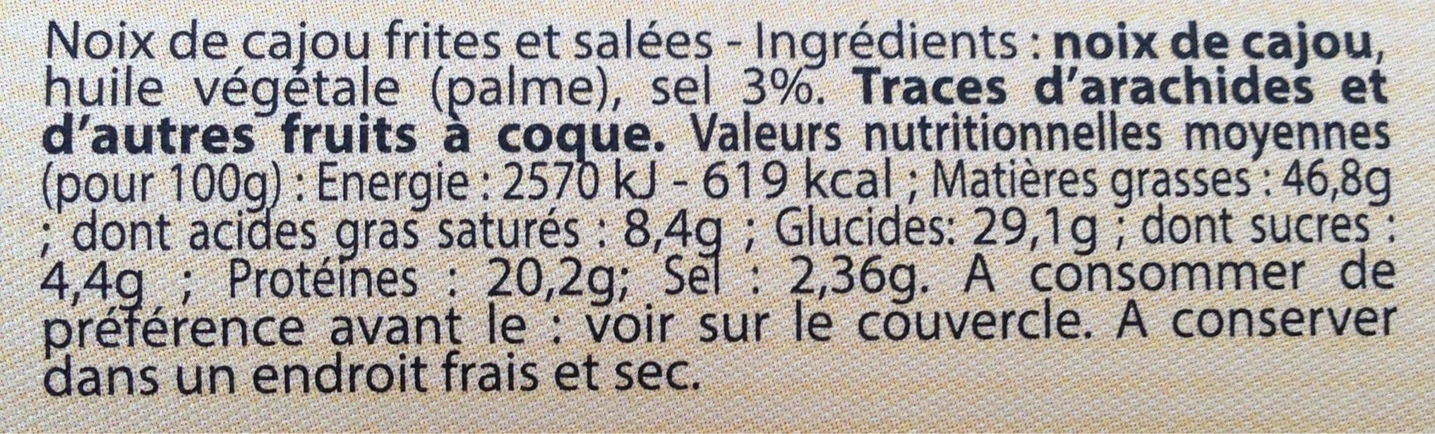 Le Temps des Cerises Noix de Cajou packshot