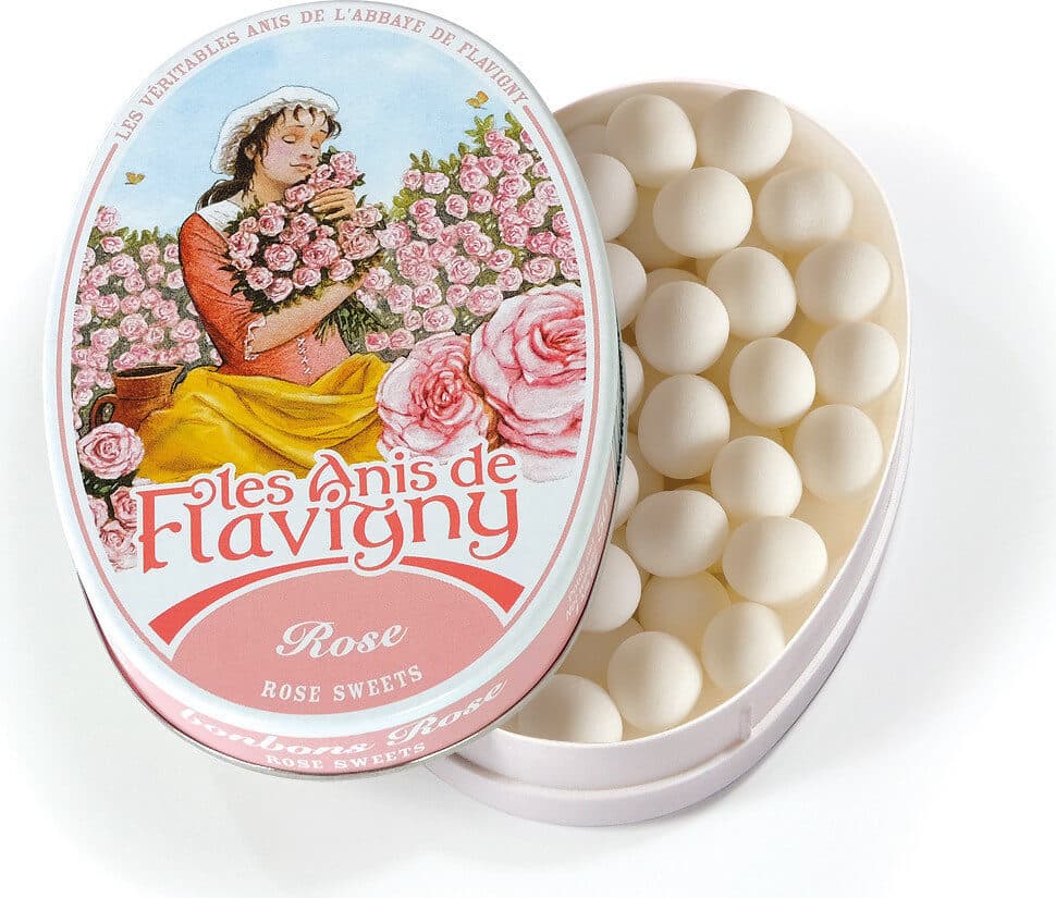 Les Anis de flavigny Boite ovale rose packshot