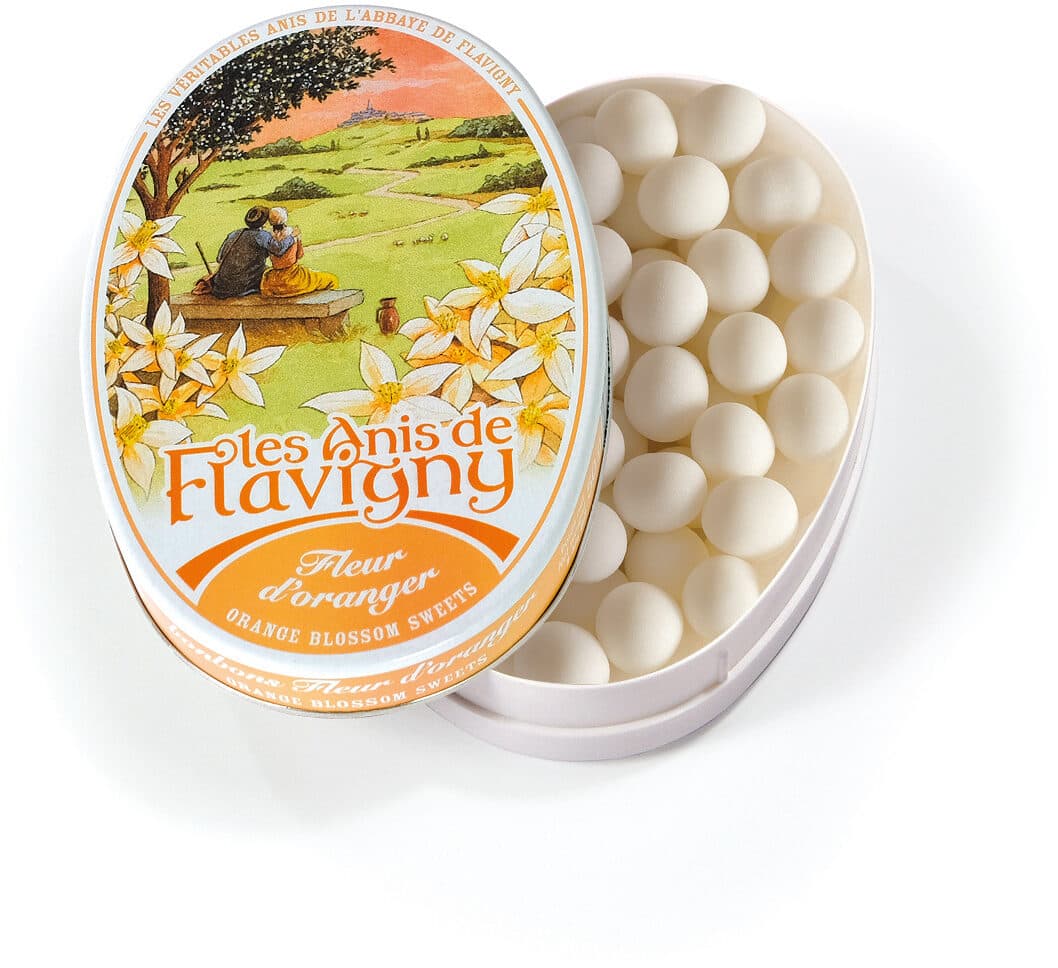Les Anis De Flavigny Boite ovale fleur d'oranger packshot