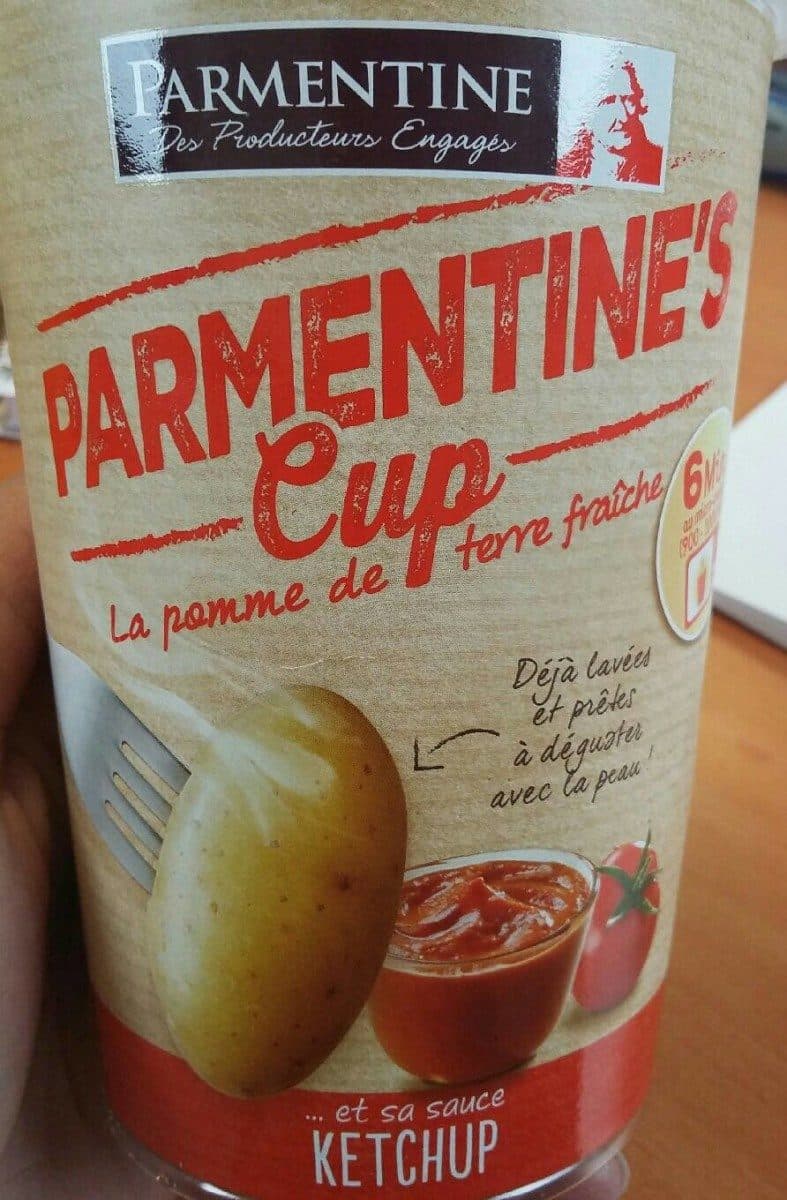 Parmentine parmentine cup pomme de terre et qu'il packshot