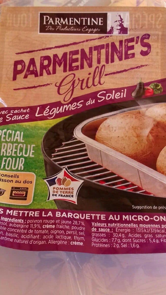 Open Food Facts Parmentine's grill packshot