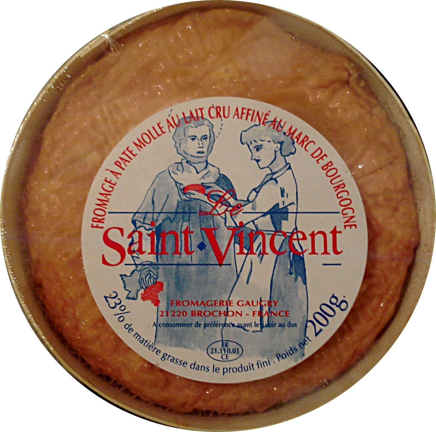 Fromagerie Gaugry Le Saint-Vincent (23% MG) - 200 g - Fromagerie Gaugry packshot