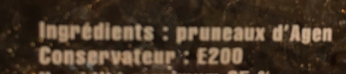 Open Food Facts Pruneaux d'Agen packshot