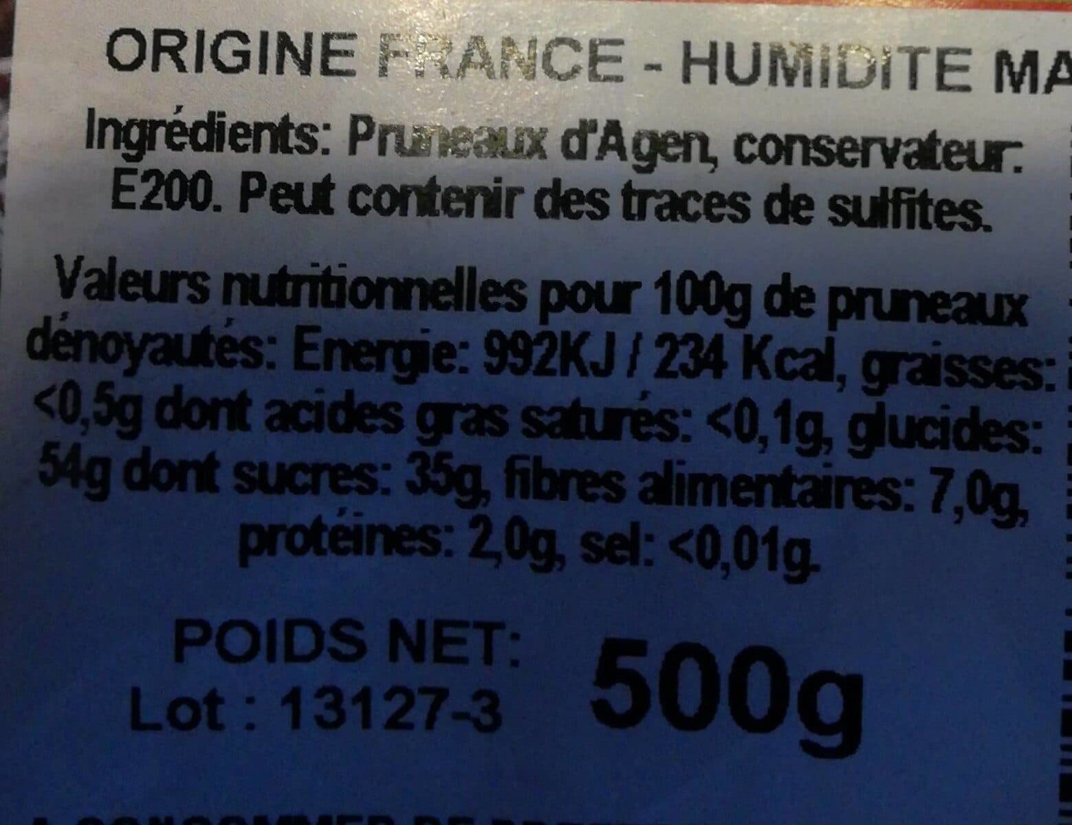 Meyva Pruneaux dénoyautées géants packshot