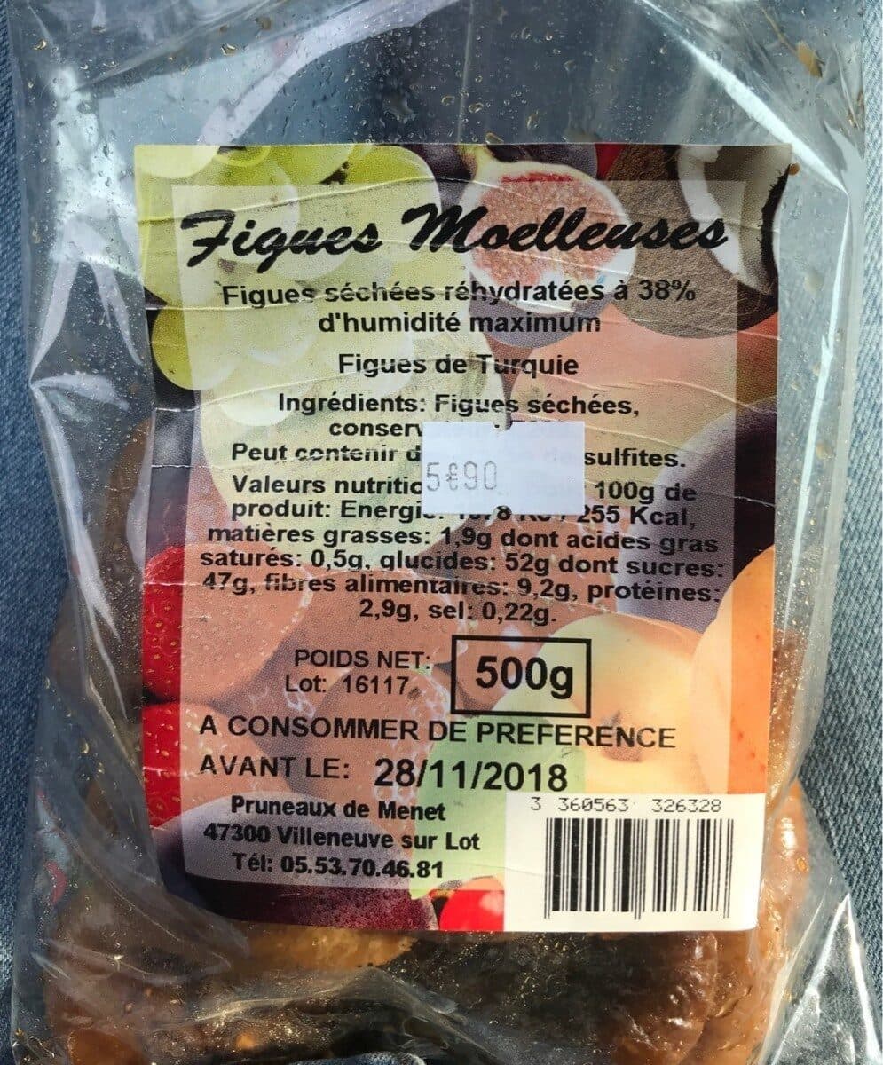 Pruneaux de Menet Figues moelleuses packshot