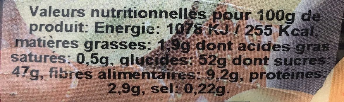 Pruneaux de Menet Figues moelleuses packshot
