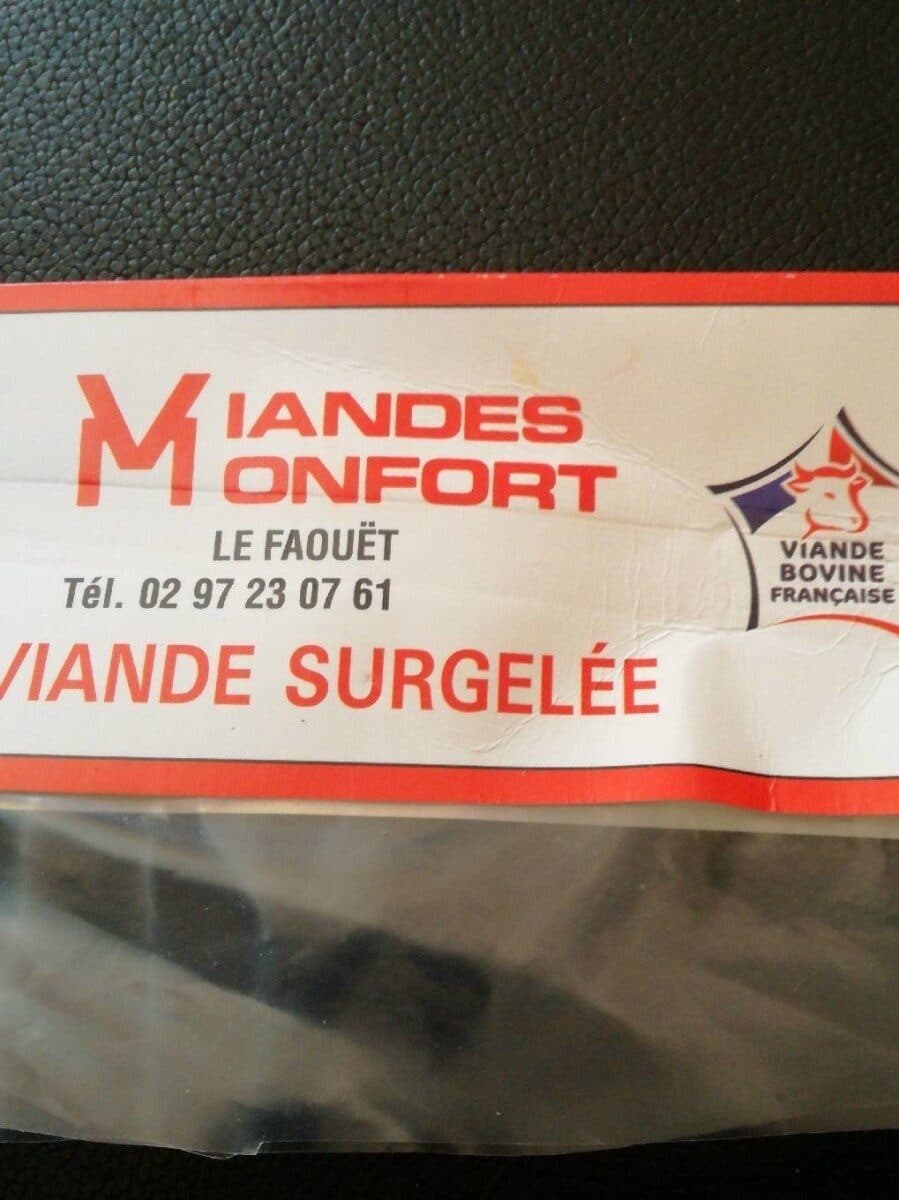 Open Food Facts Viande surgelée packshot