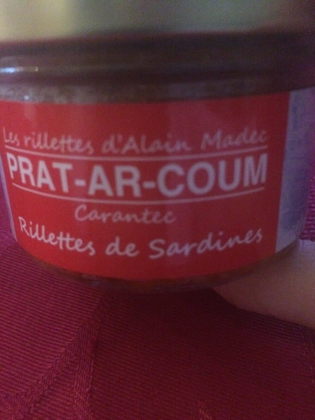 Carantec Les rillettes d'Alain Madec packshot
