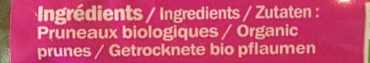 Pruneo Pruneaux bio gros dénoyautés packshot