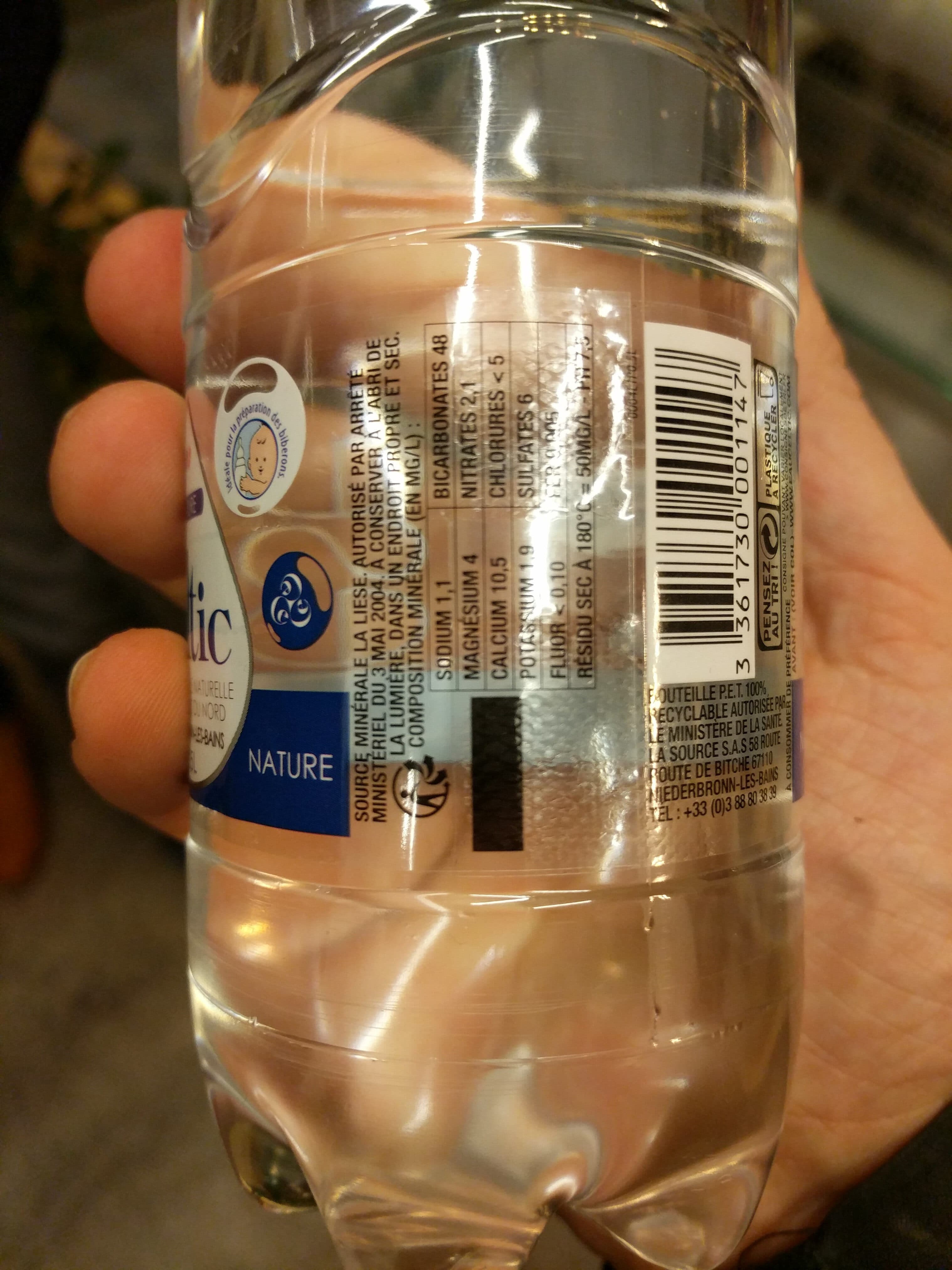 Celtic Eau minérale naturelle des vosges du Nord packshot