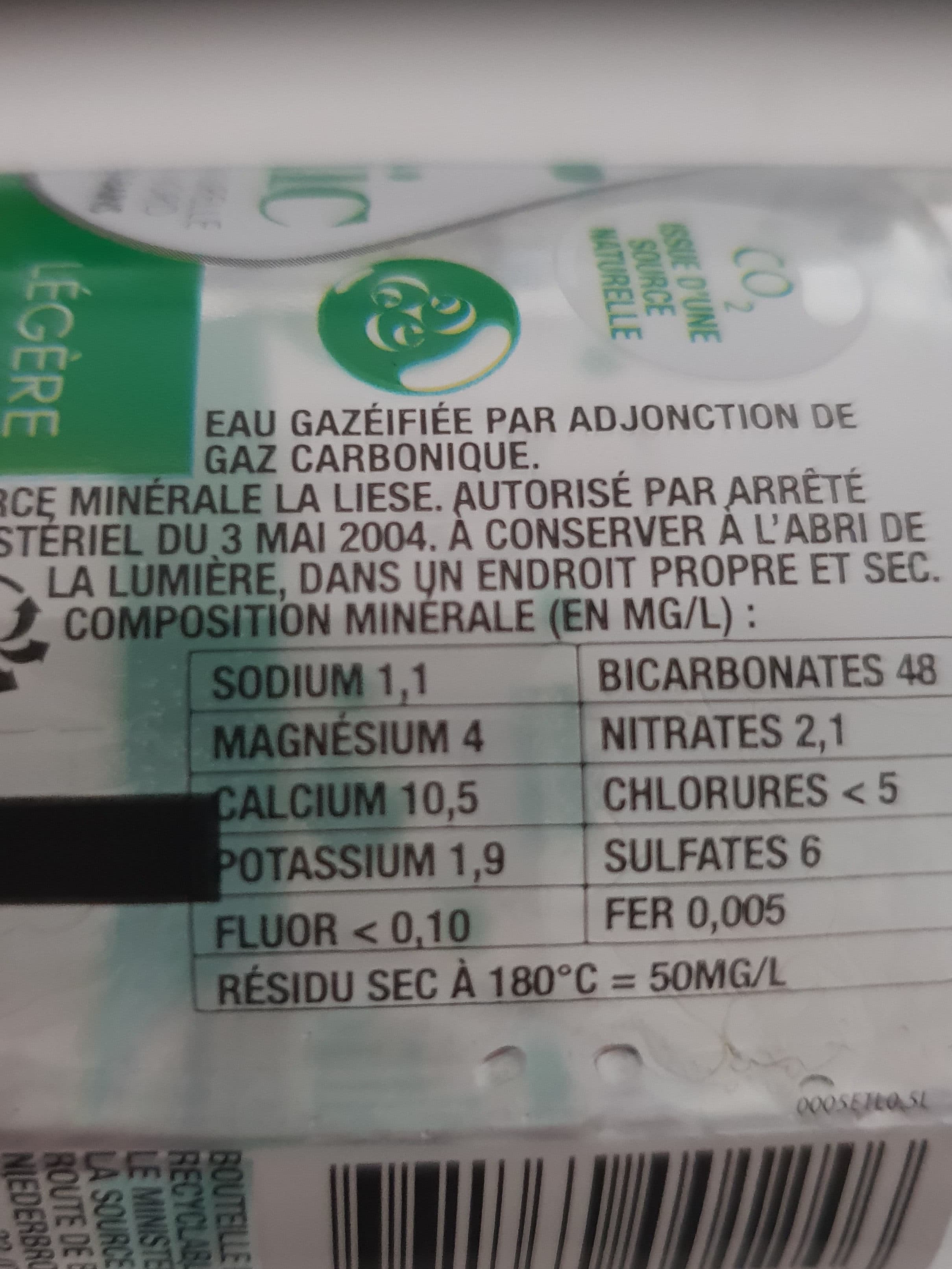 Celtic Eau gazeuse légère packshot