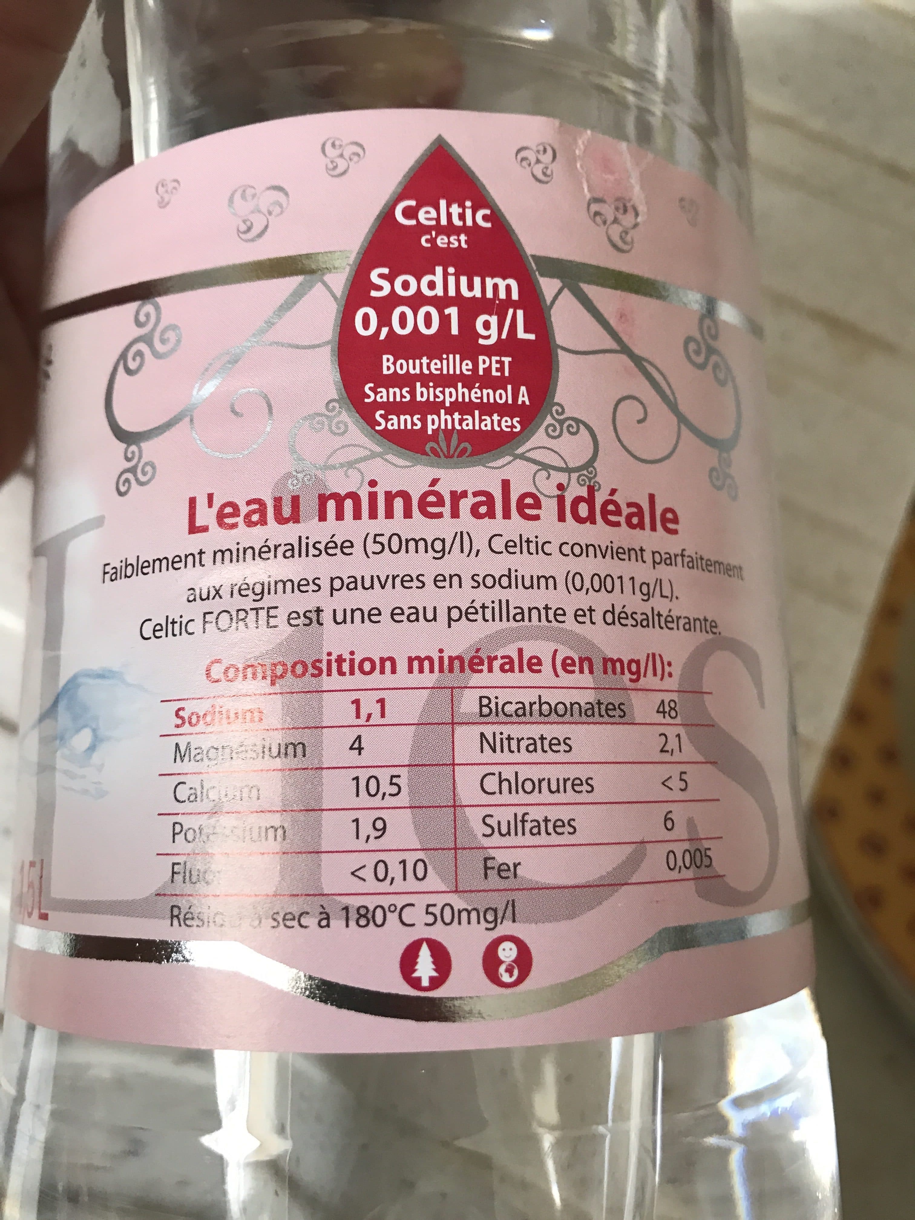 Celtic Eau gazeuse forte Celtic packshot