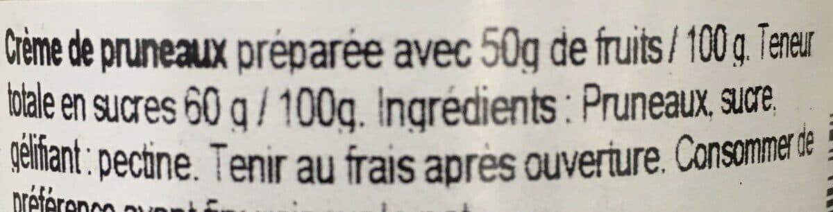 Matin des Pyrénées Crème de pruneaux packshot