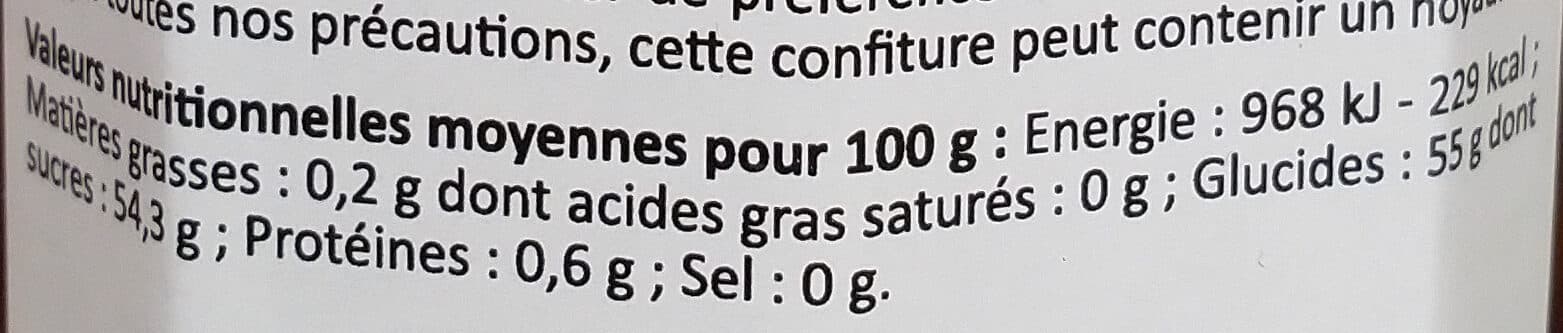 Copyr Confiture extra pêche de vigne packshot