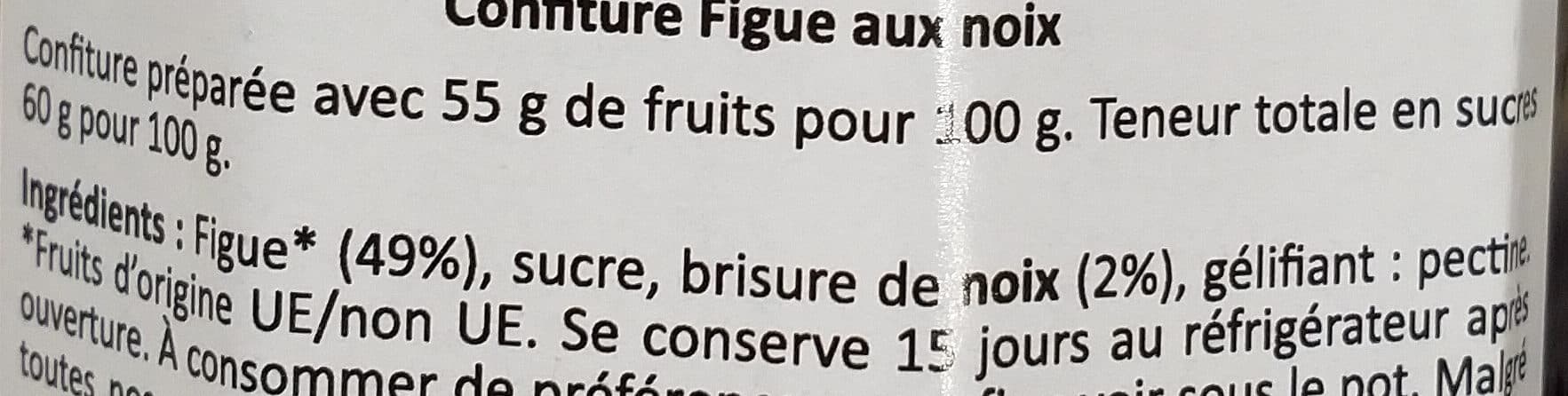 Matin Des Pyrénées Confiture figues aux noix packshot