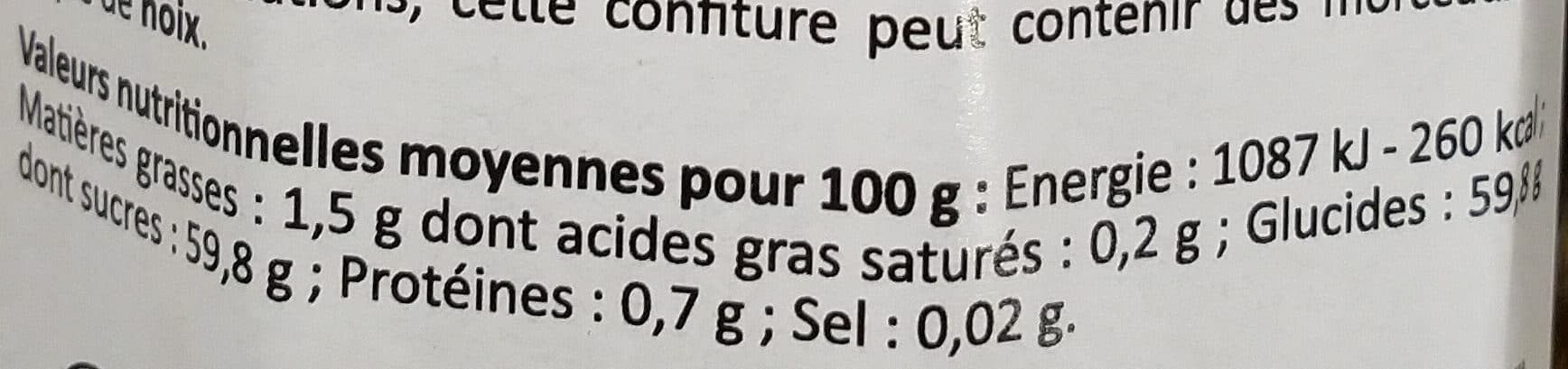 Matin Des Pyrénées Confiture figues aux noix packshot