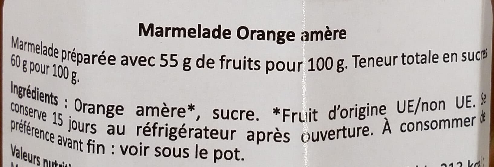 Copyr Marmelade Orange amère packshot