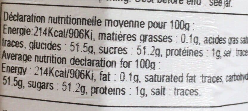 Open Food Facts Marmelade orange amere packshot