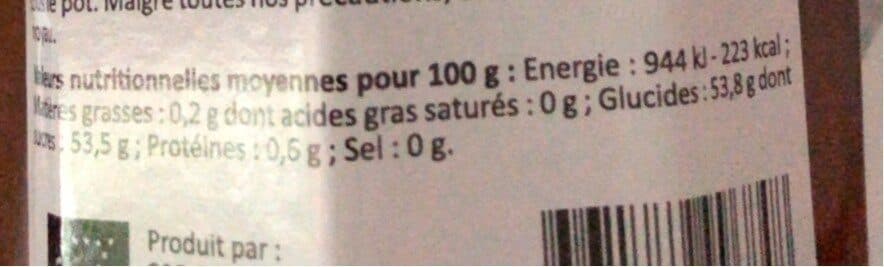Open Food Facts Confiture Extra Abricot packshot