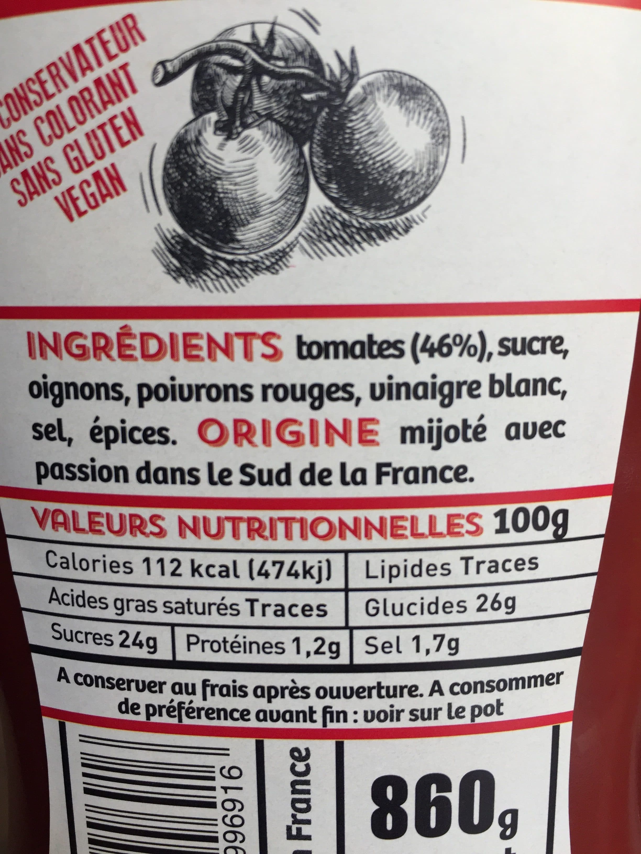 Compagnie Des Pyrennes Ketchup'up packshot