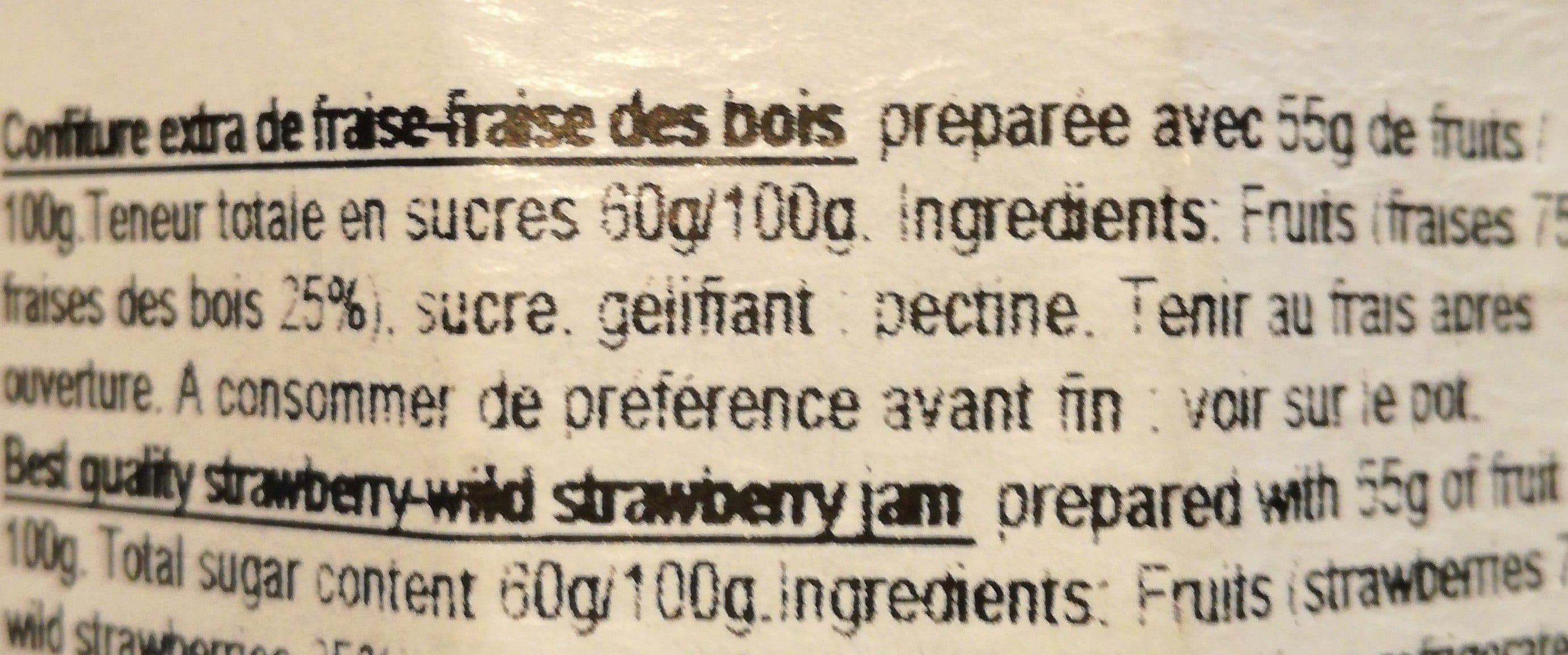 Matin D'Ariège Confiture De Fraise-Fraise Des Bois packshot