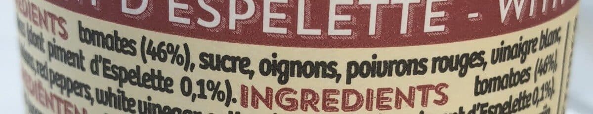 Natural Delicius Ketch'Up au piment d'Espelette packshot