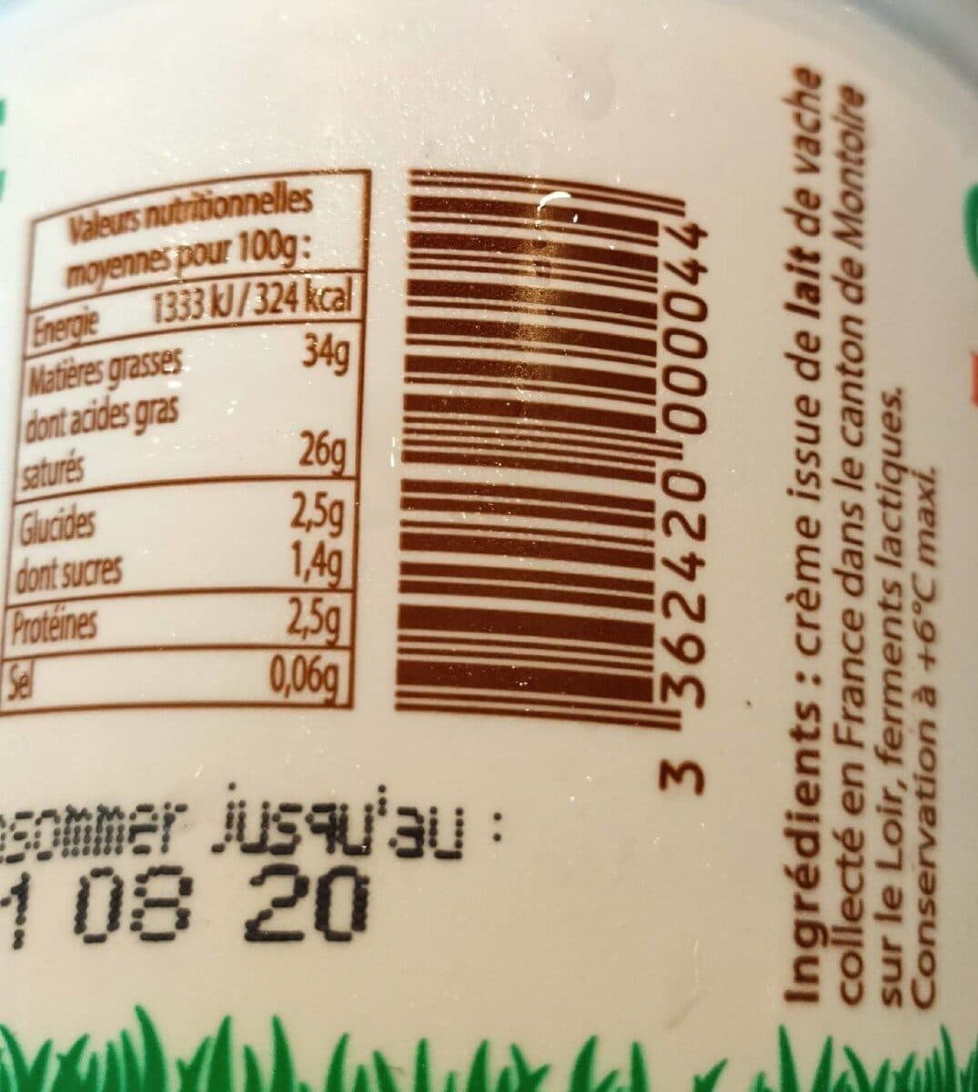 Le Petit Trôo Crème fraiche épaisse packshot