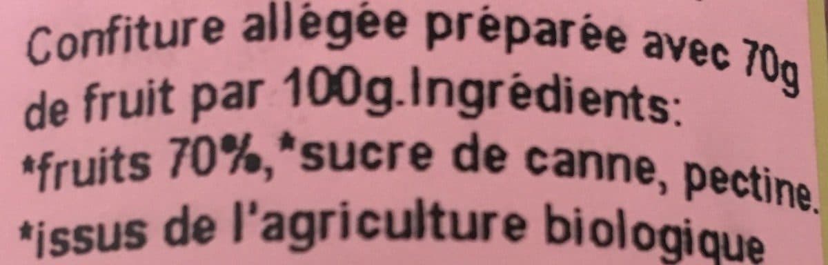 Val de Sournia Confiture de frambois bio et allege packshot