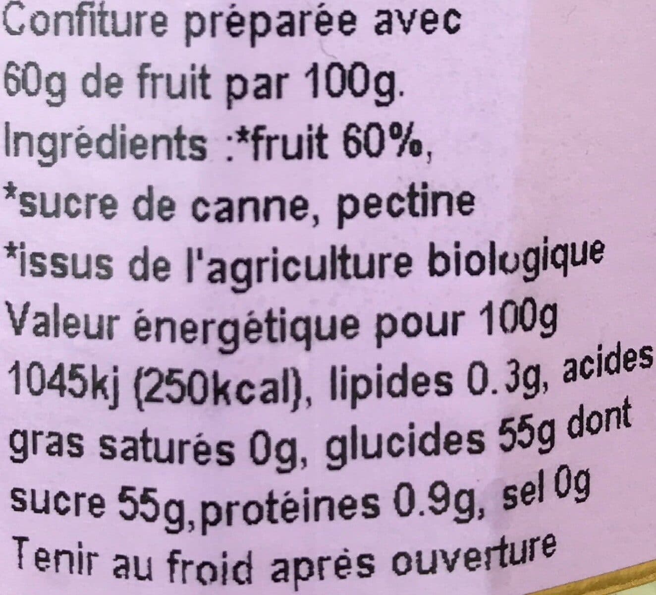 Val de Sournia Confiture 3 fruits rouges bio packshot