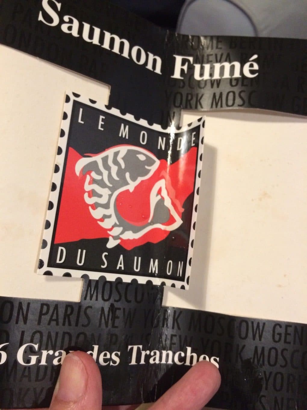 Le Monde Du Saumon Saumon fumé - Norvège packshot