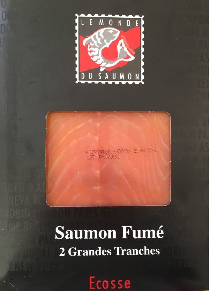 Le Monde du Saumon Saumon fumé - Ecosse packshot