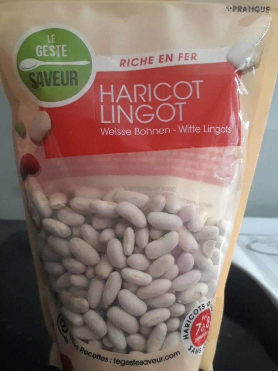 Le Geste Saveur Haricots lingot secs packshot