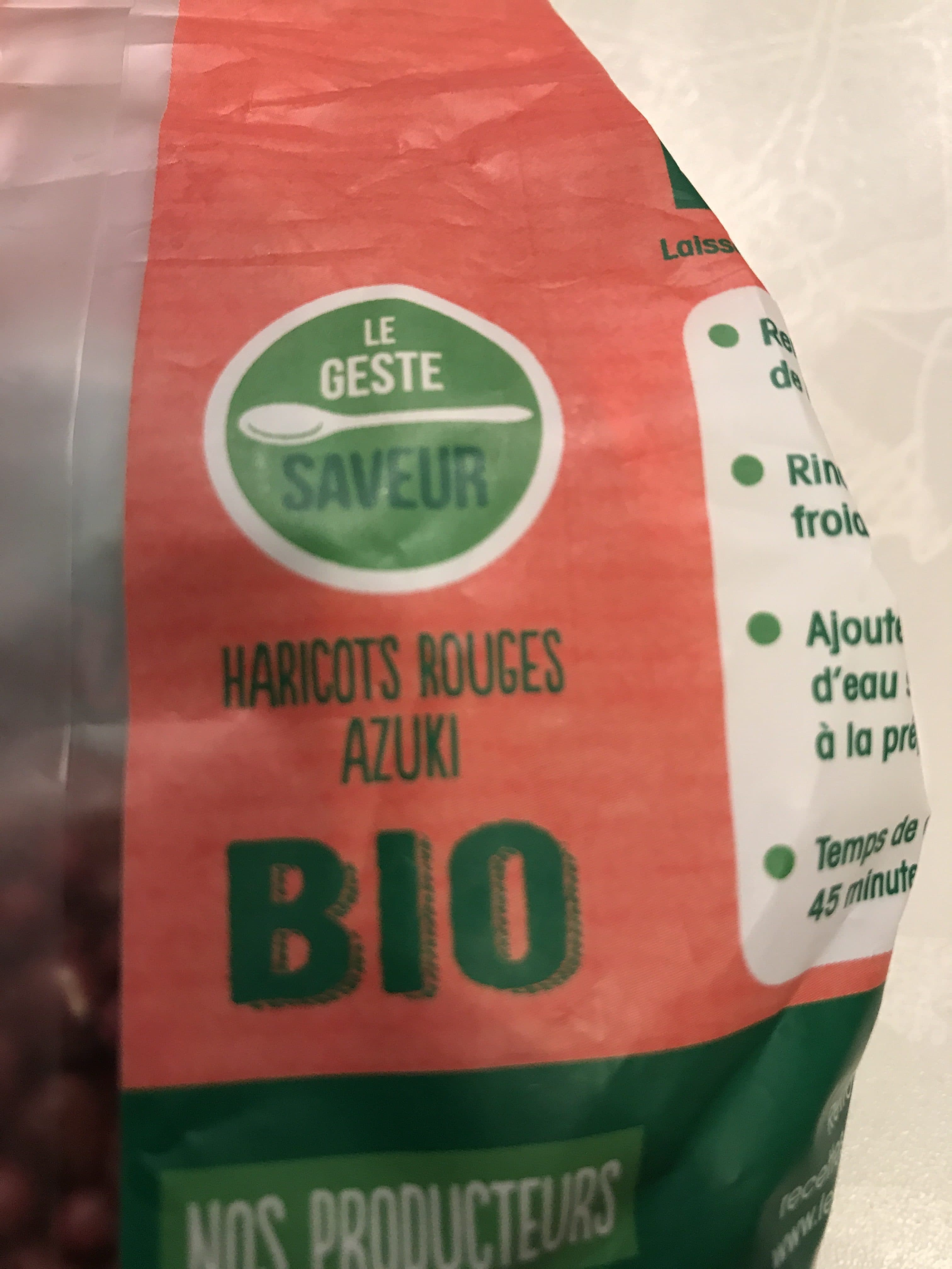 Jardins Du Midi Haricots rouges Azuki packshot