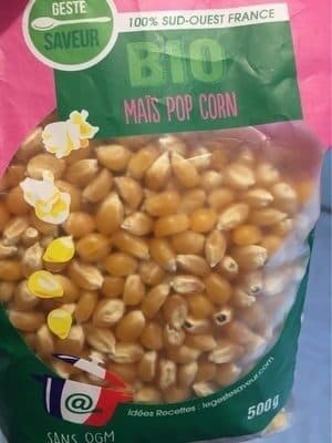 Le Geste Saveur Mais pop corn packshot