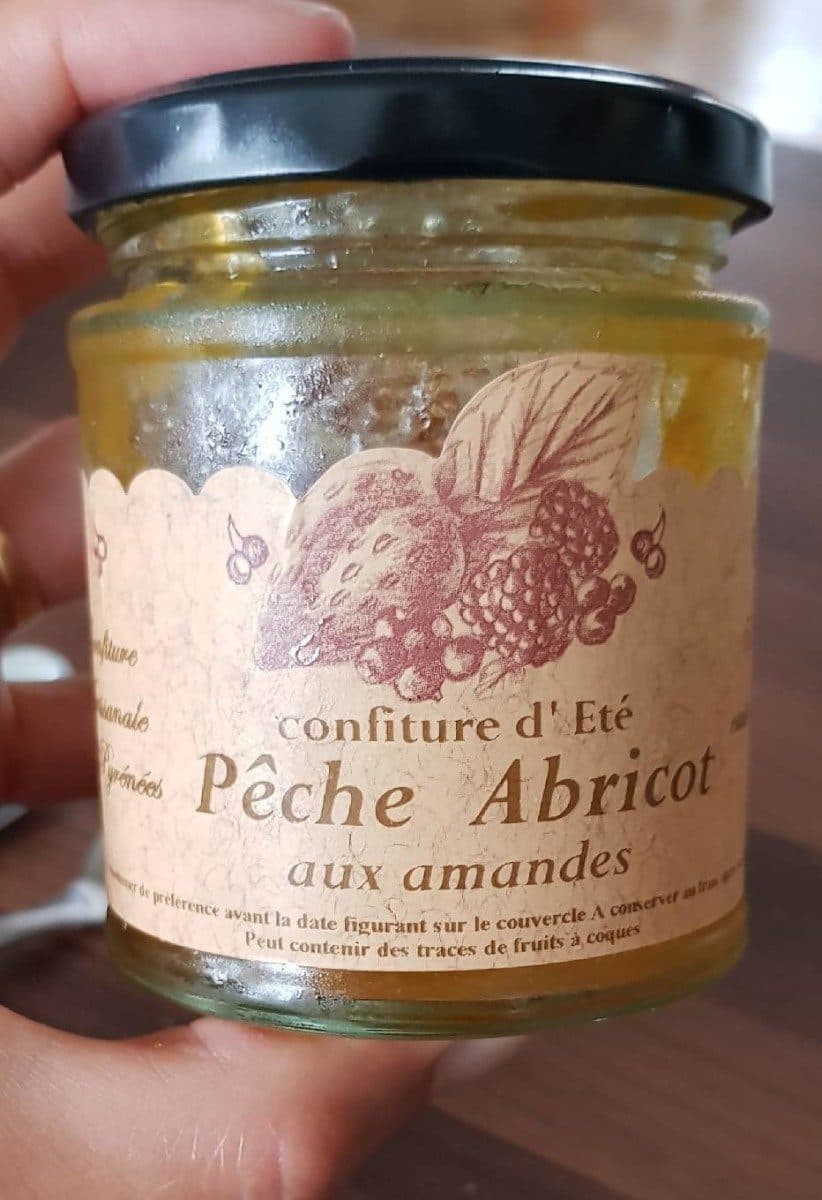 Open Food Facts Confiture d'été pêche abricot aux amandes packshot