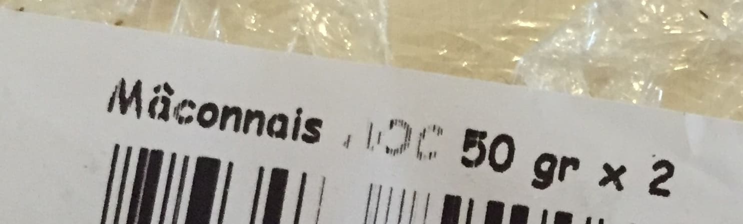 Bernard Mâconnais au lait cru packshot
