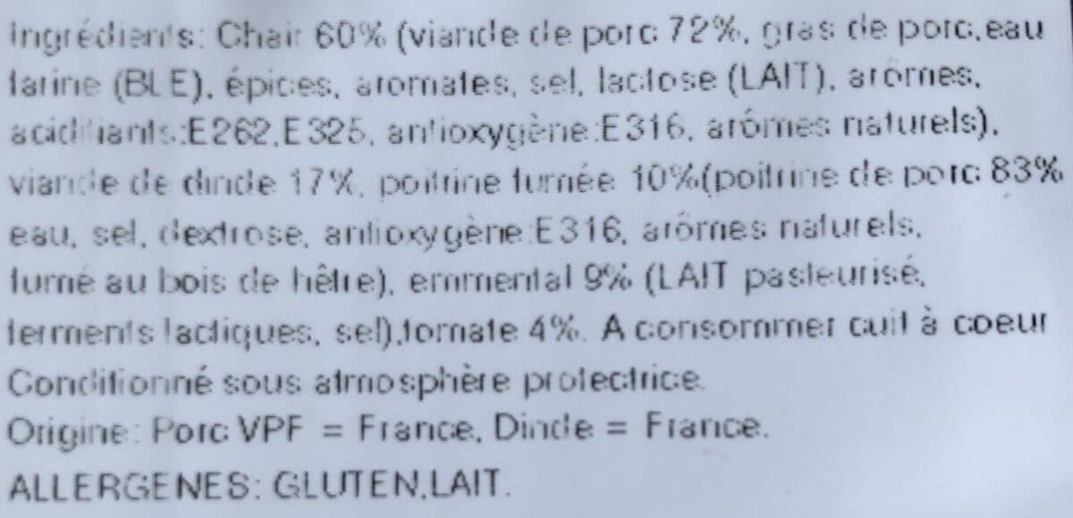 Clermont 4 paupiette de dinde packshot