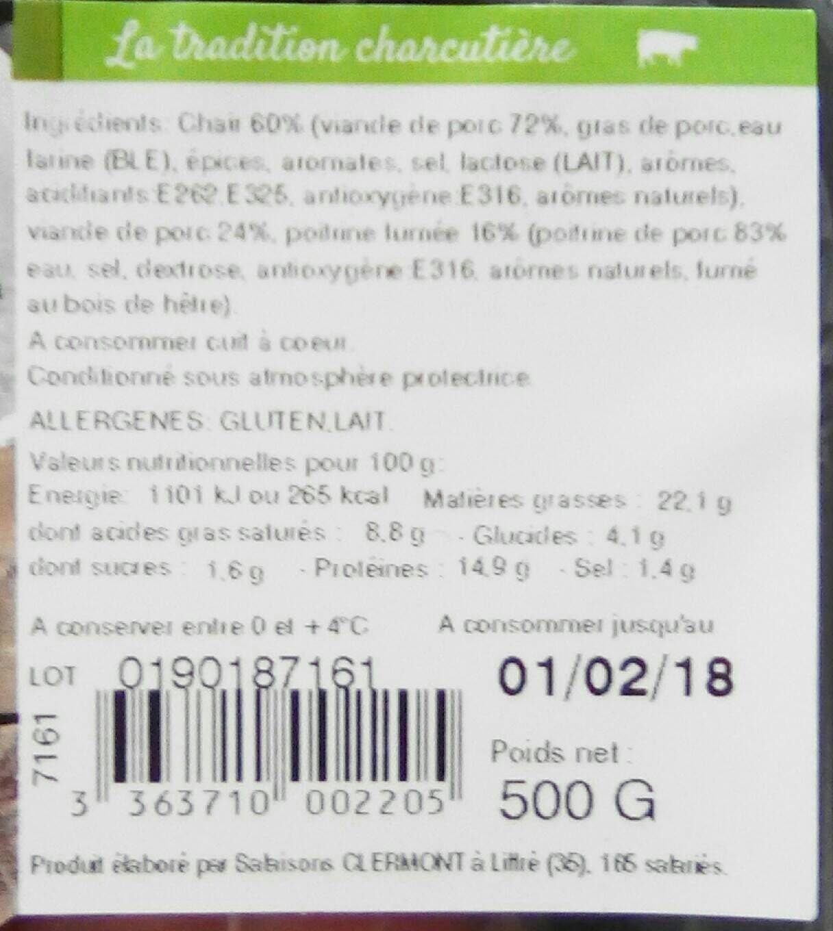 Clermont Clermont, 4 Paupiettes de porc packshot
