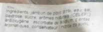 Clermont Jambon cuit superieur packshot