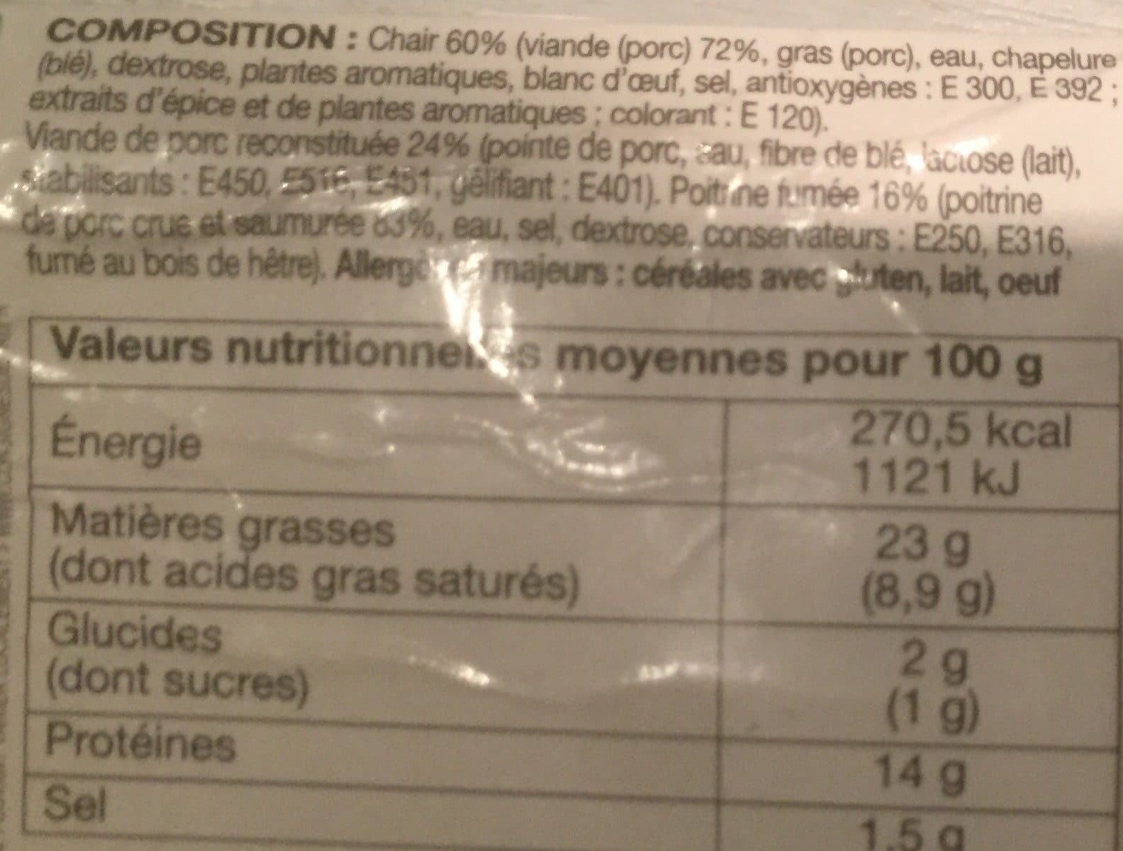 Open Food Facts 4 Paupiettes packshot