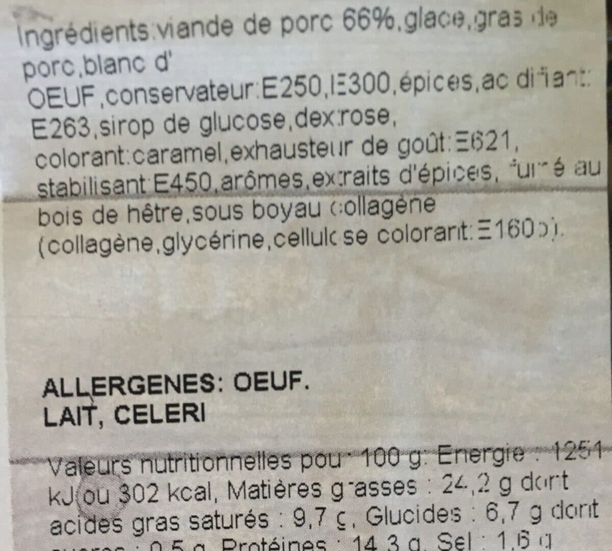 Clermont 10 saucisses de francfort packshot