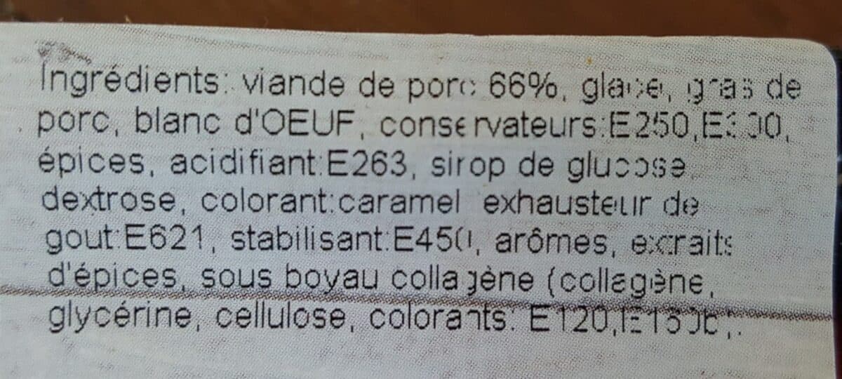 Clermont Saucisses de Strasbourg packshot