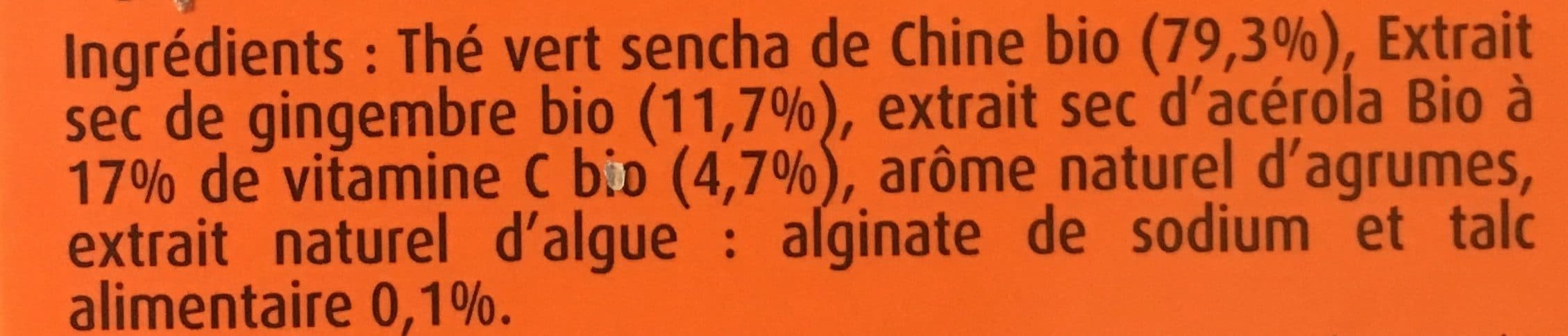 Thes de la pagode The GINGEROLA 30 SACHETS packshot