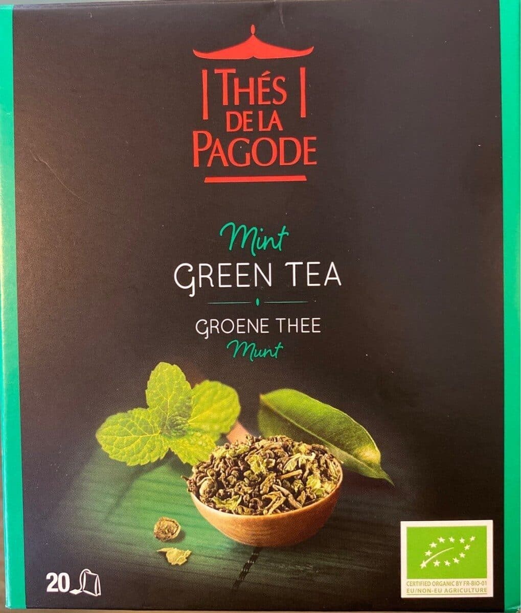 Thés de la Pagode The VERT MENTHE 20 SACHETS packshot