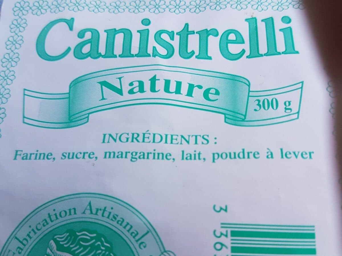 Open Food Facts canistrelli packshot
